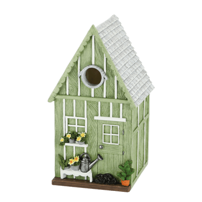 Shows The Best For Birds Garden Shed Nesting Box Green
