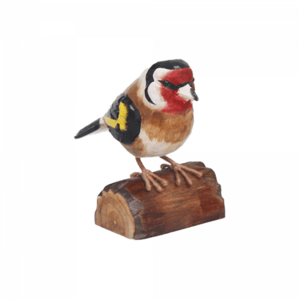 Shows A RSPB Hand Crafted Goldfinch Ornament